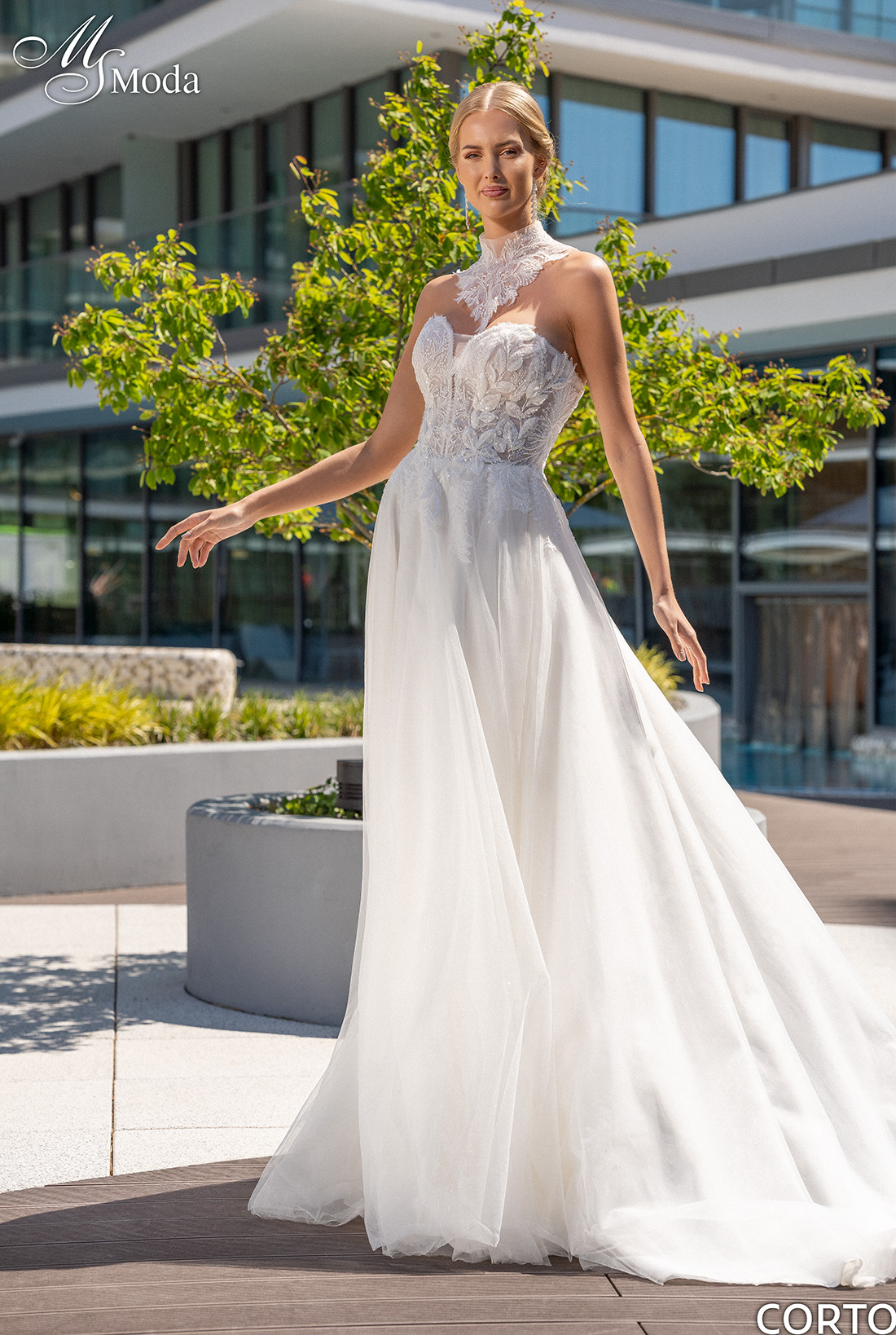 Robe de Mariée CORTO - Collection 2024